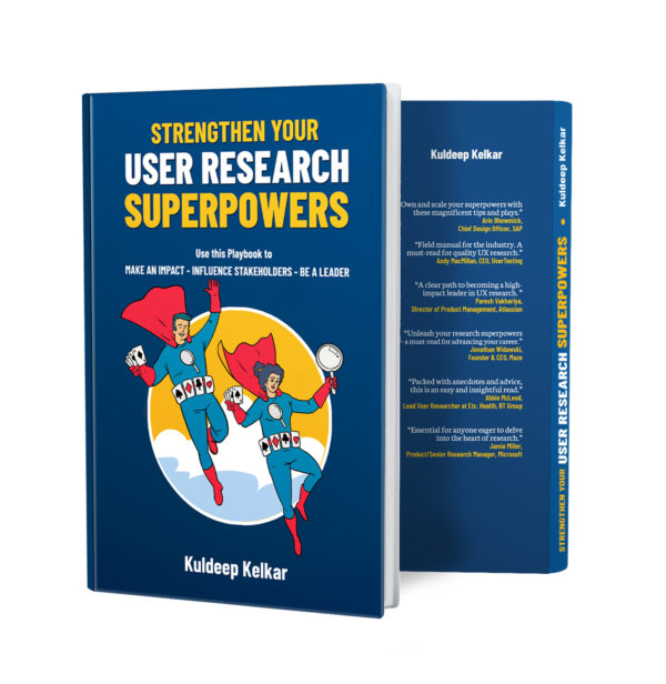 Book Image Strengthen Your User Research Superpowers